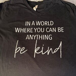 Bella Canvas Black Crew Neck Tee